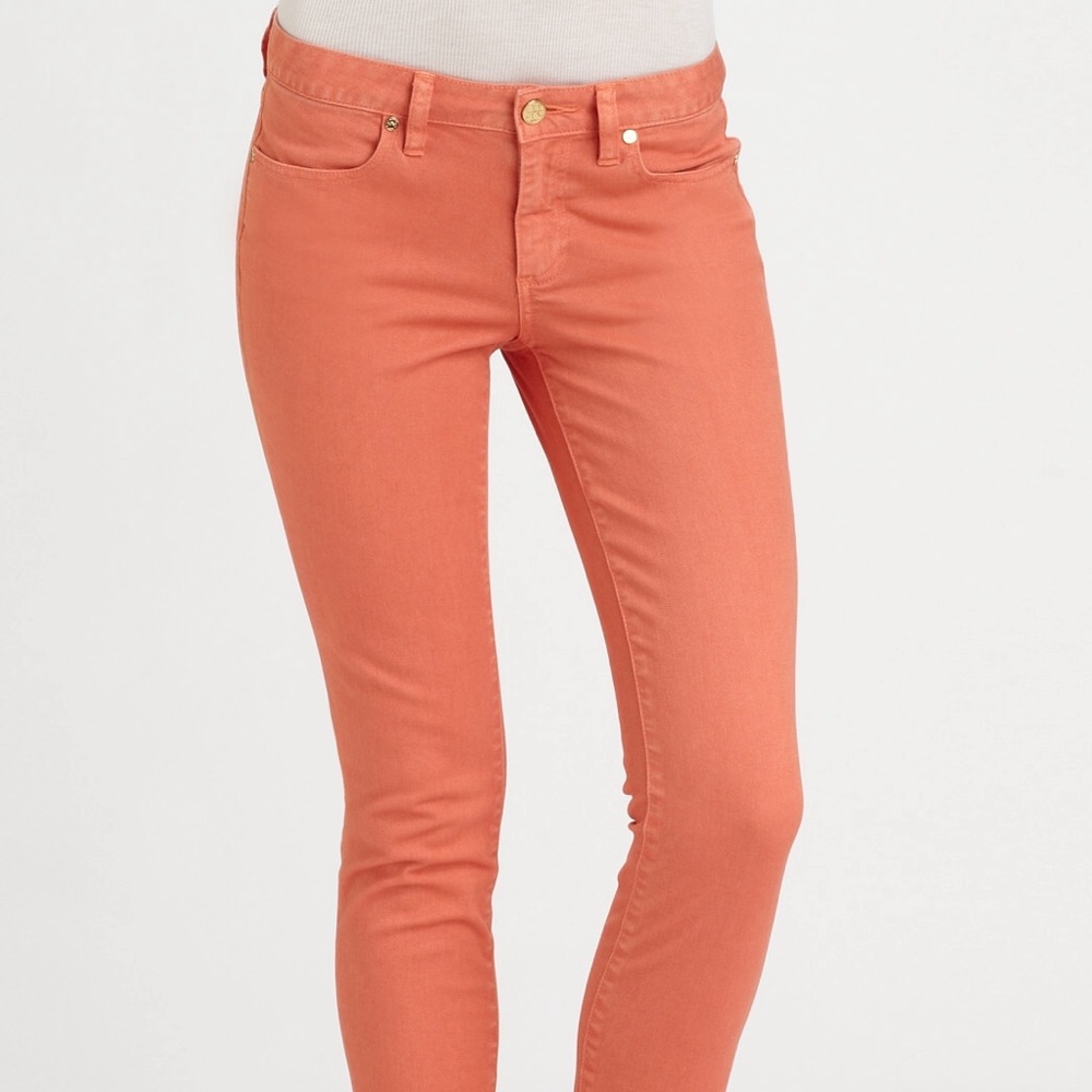 Tory Burch Stretched Cropped Skinny Jeans